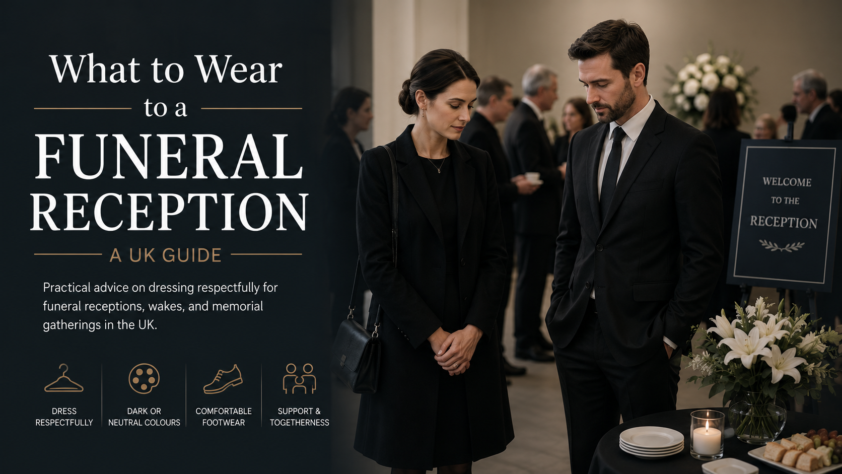What to Wear to a Funeral Reception